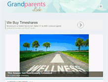 Tablet Screenshot of grandparentslink.com